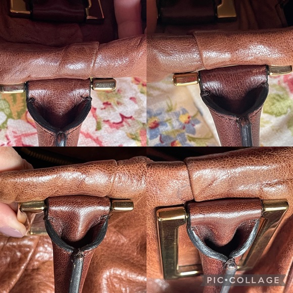 Authentic Chloe Ethel Handbag Cognac - Picture 14 of 16